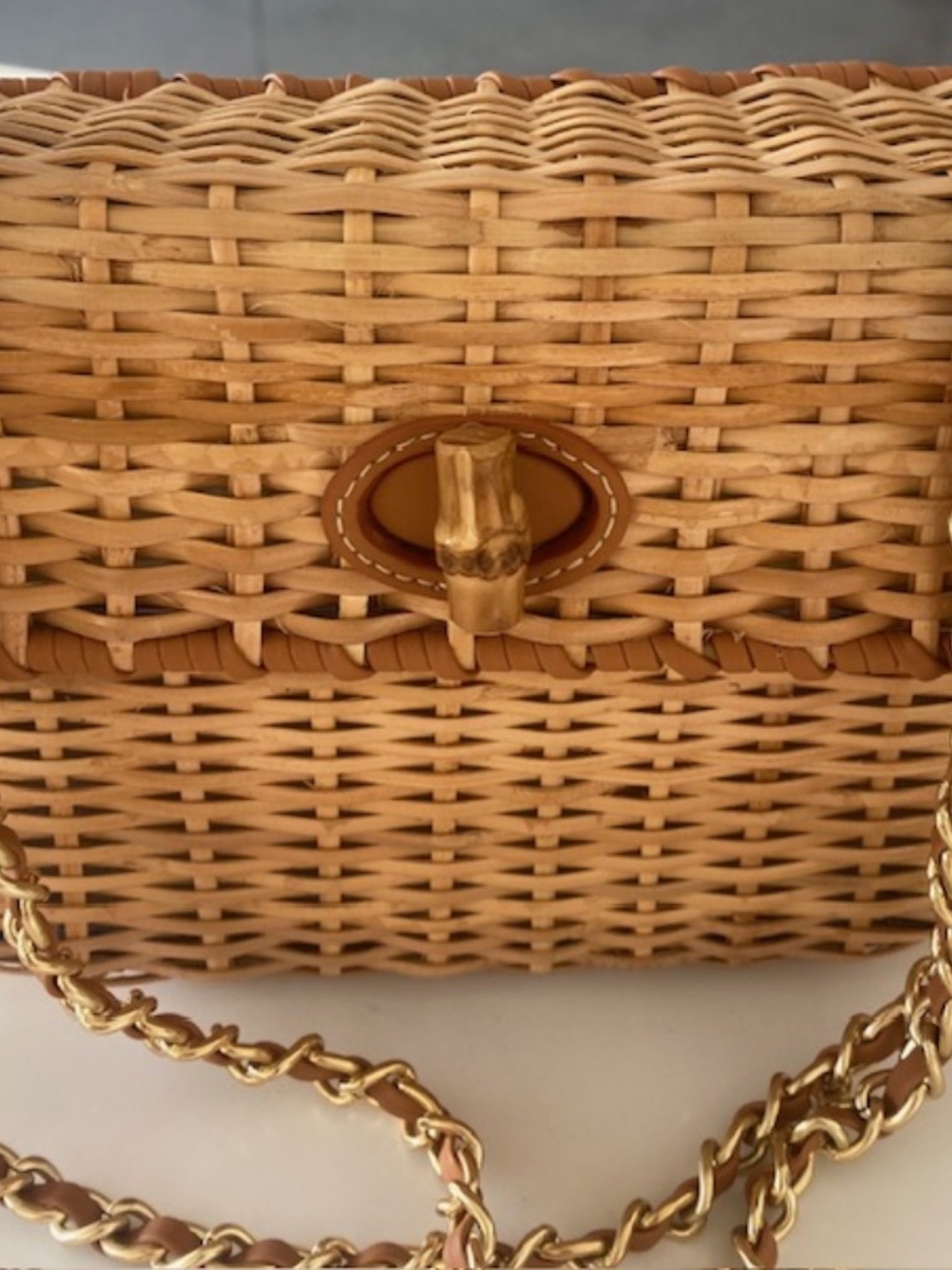 J McLaughlin Woven Handbag - Picture 6 of 12